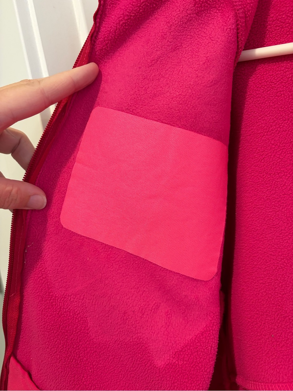 Figs On Shift Fleece Scrub Jacket Hot Pink - Picture 5 of 7